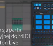 Audio do MIDI - Ableton Live